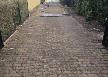 czyszczenie kostki brukowej